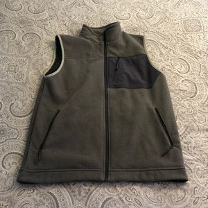THE NORTH FACE Gray Fleece Lined Vest